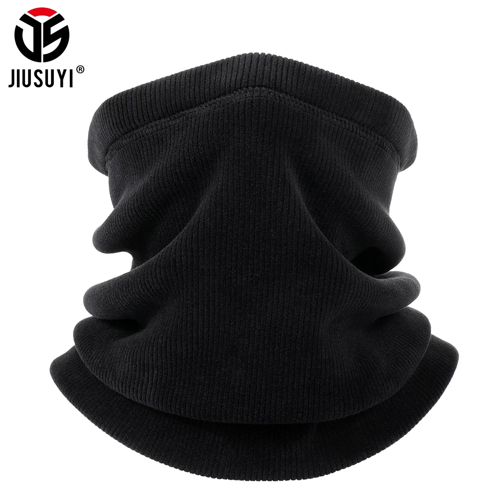 Top Trends: Cold Weather Polar Fleece Thermal Neck Gaiter Tube Scarves Warm Face Cover Winter Snowboard Scarf Headband Bandana Men Women Shoppable Styles