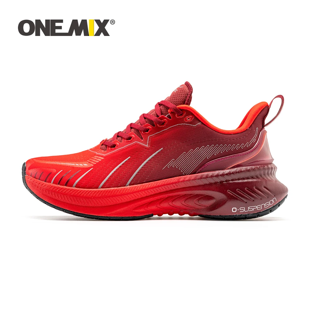 Top Trends: ONEMIX 2023 New Style Top Cushioning Running Shoes For Men Heavy Runners Sport Shoes Non-slip Outdoor Athletic Sneakers Shoppable Styles