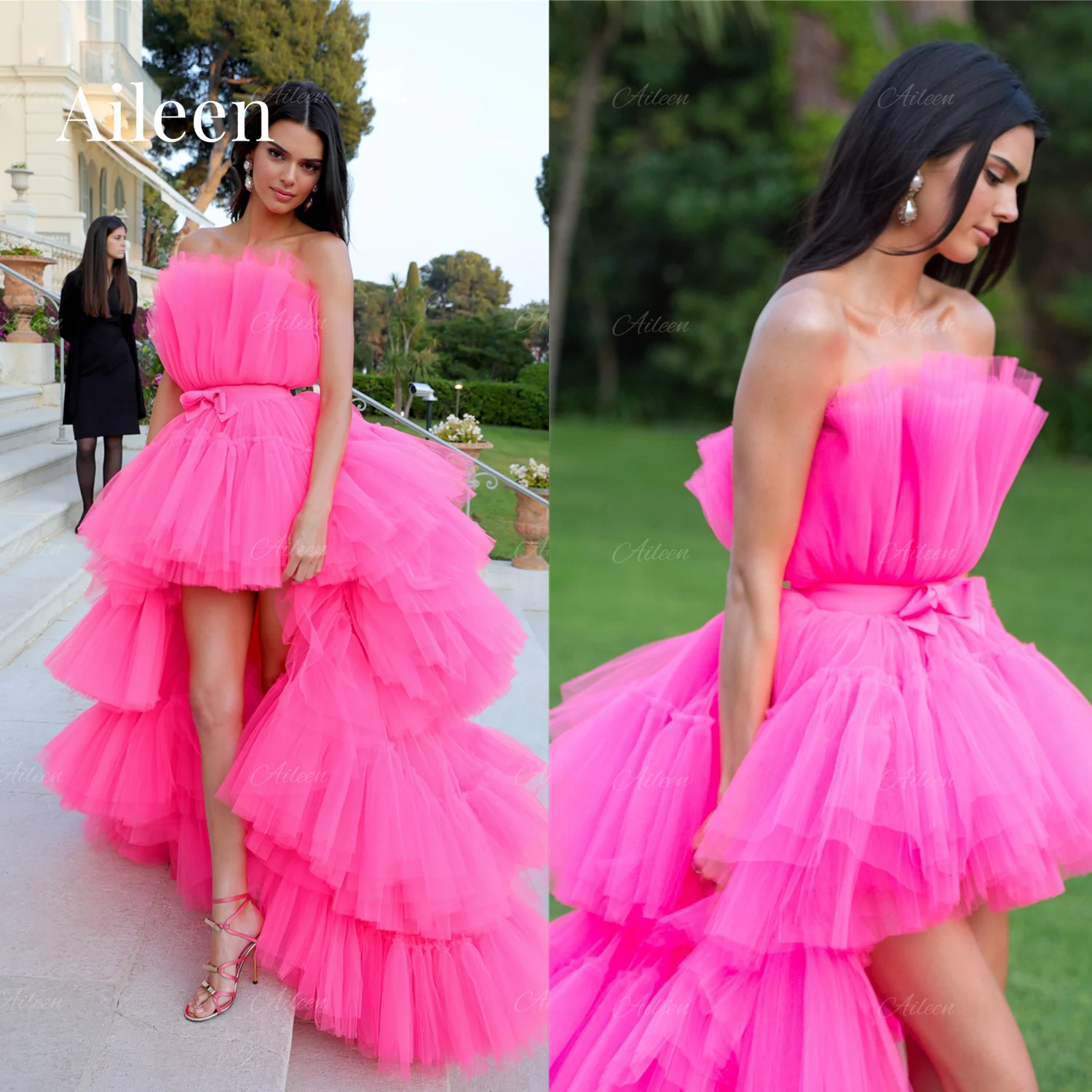 Top Trends: Aileen Cocktail Formal Dress Women Elegant Party Dresses For Women 2023 Elegant Long Wedding Guest Dress Pink Evening Gown Robe Shoppable Styles