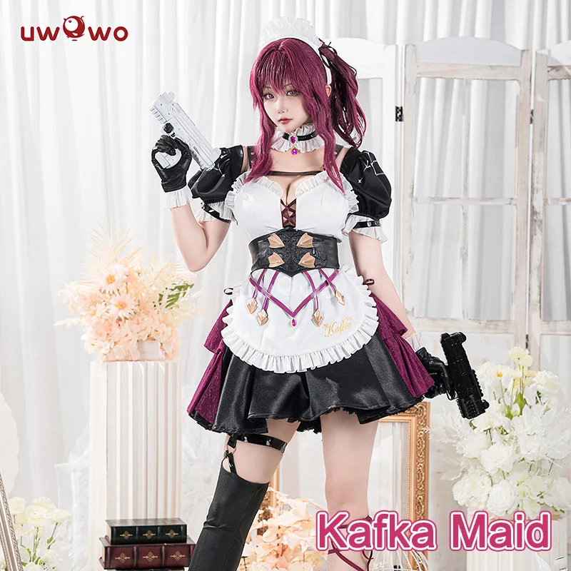 Top Trends: UWOWO Kafka Maid Cosplay Exclusive Honkai Star Rail Cosplay Fanarts Kafka Maid Dress Stellaron Hunters Maid Costume Shoppable Styles