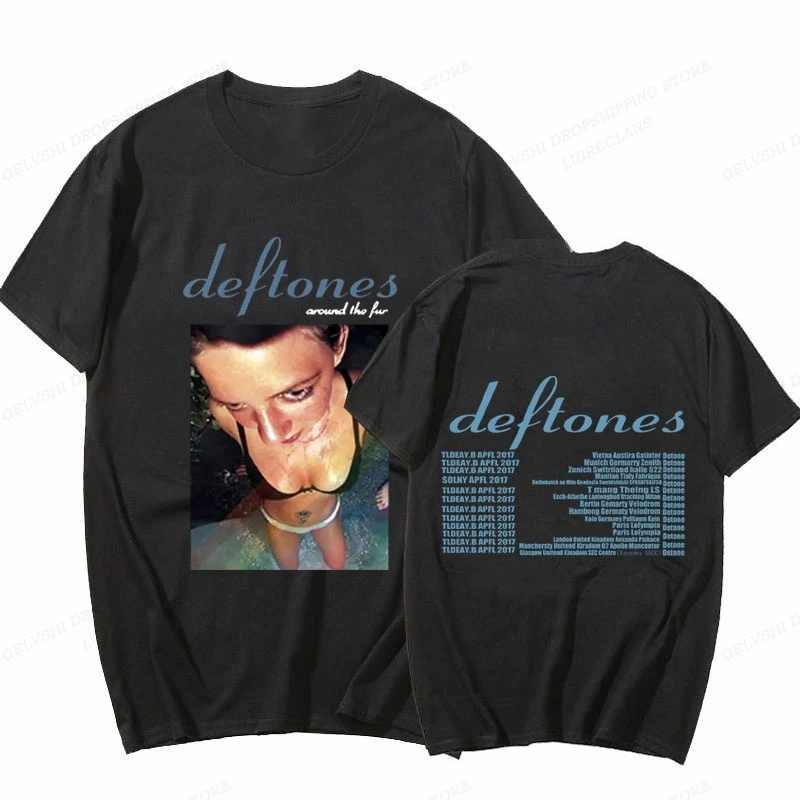 Top Trends: Hip Hop Deftones T Shirt Men Fashion T-shirts Cotton Tshirt Kids Hip Hop Tops Tees Women Tshirt Anime Camisetas Boy Tees Summer Shoppable Styles