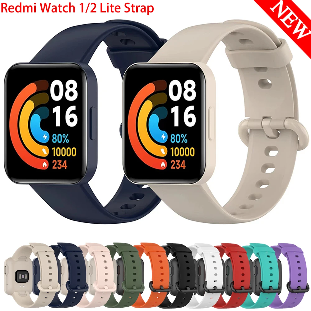 Top Trends: Replacement Strap For Redmi Watch 2 Lite Strap Replacement Silicone Smartwatch Watchband Wristband Bracelet Mi Watch Lite Band Shoppable Styles