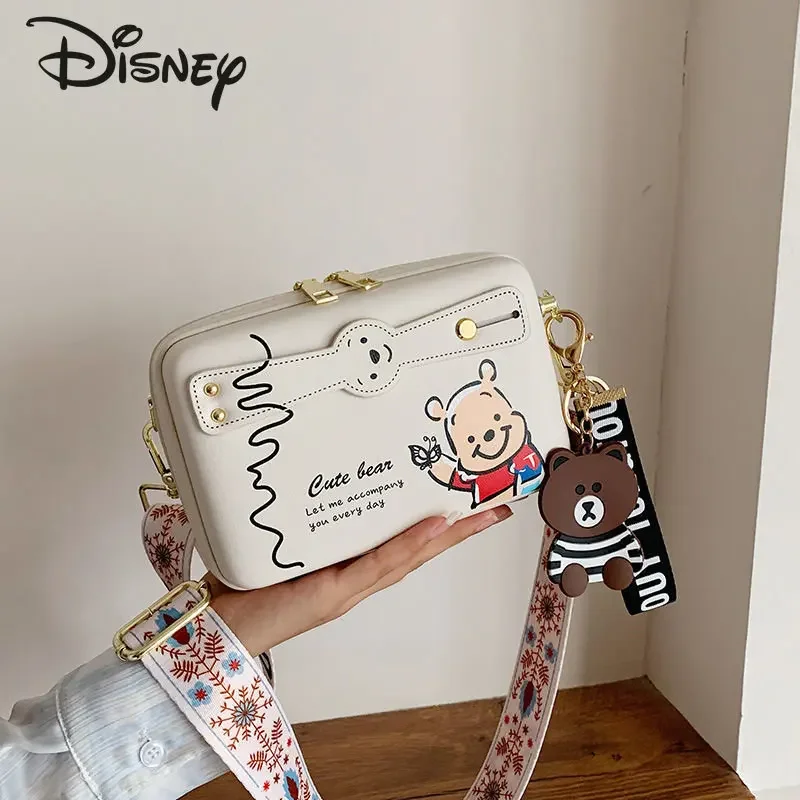 Top Trends: Disney New Women&#039;s Bag Luxury High Quality Women&#039;s Crossbody Shoulder Bag Cartoon Fashion Multifunctional Storage Shopping Bag Shoppable Styles