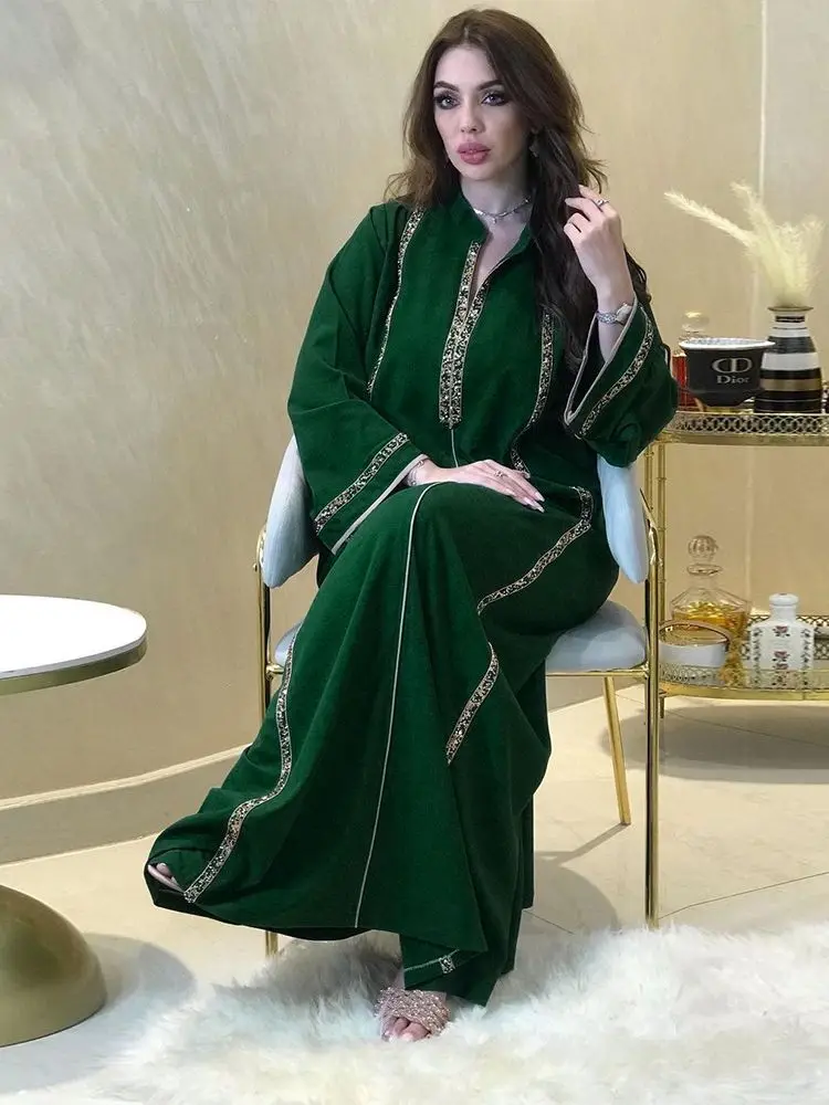 Top Trends: Ramadan Abaya Muslim Fashion Dress Kaftans Turkey Islam Prayer Clothes For Women Caftan Marocain Robe Longue Femme Musulmane Shoppable Styles