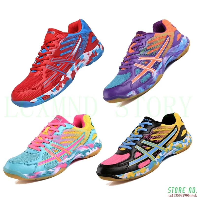 Top Trends: 2022 Original Men Women Sports Professional Badminton Tennis Volleyball Shoes, Boys Girls Children Lightweight Sneakers Shoppable Styles