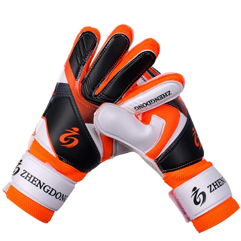 Top Trends: Goalkeeper Gloves Thick Latex Soccer Gloves Wear-resistant Non-slip Waterproof Youth Football Gloves Shoppable Styles