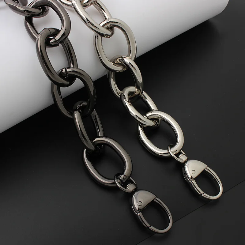 Top Trends: 30 / 45 / 60 / 100 / 120cm Bag Chain Donut Chain Geometric Bag Lucky Bag Bag Transformation Underarm Metal Shoulder Strap Accessories Shoppable Styles - Image 2