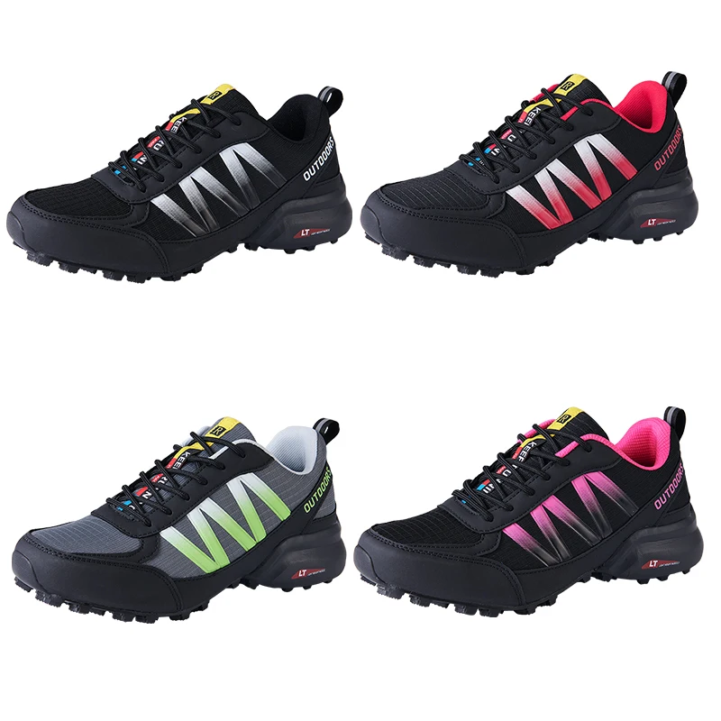 Top Trends: Men Outdoor Hiking Shoes Couple Climbing Sport Breathable Sneakers Feman Hunting Trekking Anti-skid Training Travel Shoes Unisex Shoppable Styles