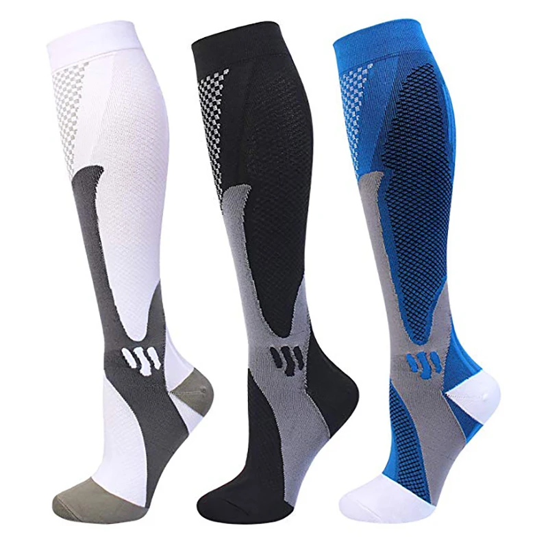 Top Trends: Men Women Compression Socks Medical Varicose Veins Pregnancy Nursing Athletic Football Soccer Stockings 20-30 Mmhg Sport Socks Shoppable Styles