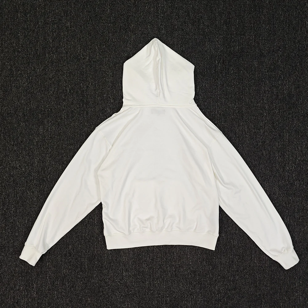 Top Trends: Purple French Terry 460gsm Heavyweight Regular Fit White Hoodies Shoppable Styles - Image 2