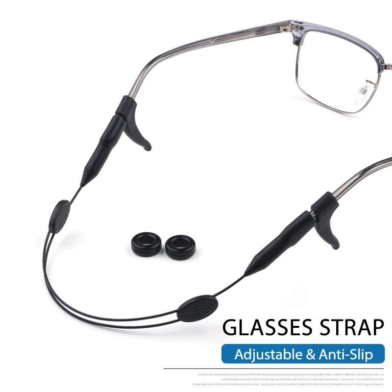 Top Trends: Adjustable Eyeglass Strap No Tail Sunglass Glasses String Eyewear Retainer Eyeglasses Prescription Glasses Shoppable Styles