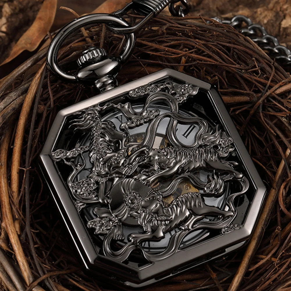 Top Trends: Square Antique Steampunk Pocket Watch Vintage Roman Numeral Pocket Watches For Men Necklace Pendant Chain Men&#039;s Women Lady Clock Shoppable Styles