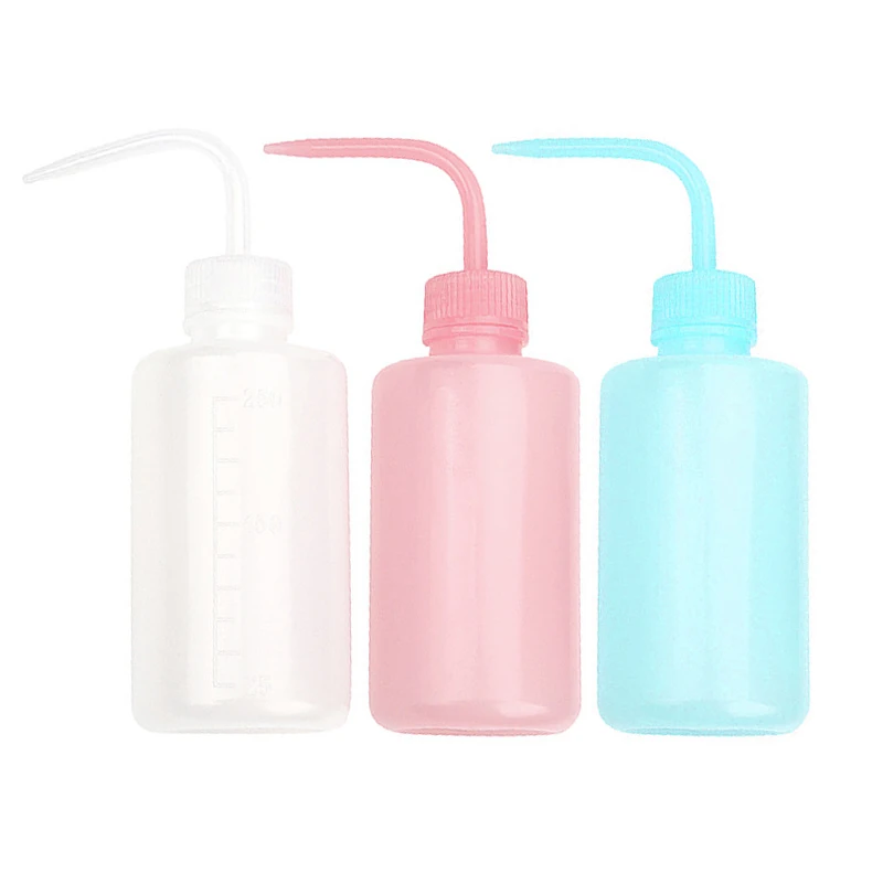 Top Trends: 1pcs 250ml Eyelash Extension Elbow Flush Bottle Wash Squeeze Bottle Non-Spray 3 Colors Tattoo Diffuser Soap Supply Wash Bottle Shoppable Styles