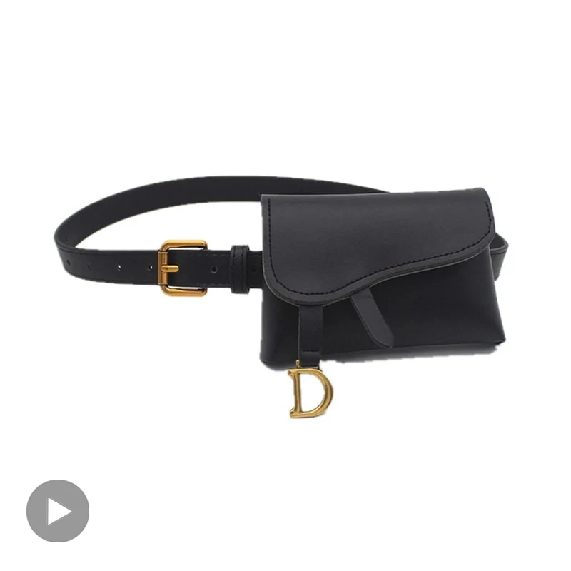 Top Trends: Women Fanny Waist Bag Pack Belt Pouch Belly PU Leather For Banana Lady Kangaroo Bum Hip Side Sachet Mobile Phone Waistbag Wallet Shoppable Styles