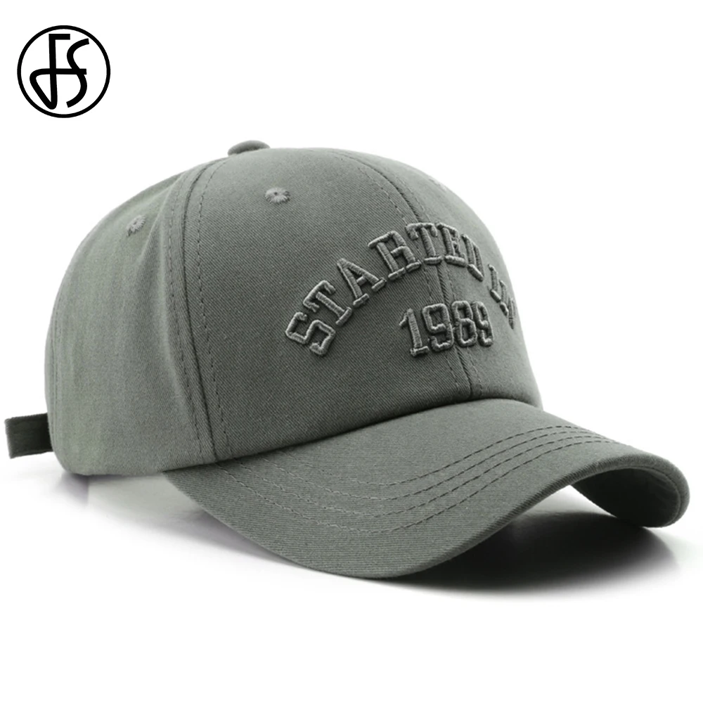 Top Trends: FS Brand 3D Letter Baseball Caps For Men Gray Green Korean Women Hat Snapback Hip Hop Vintage Streetwear Trucker Cap Bone 2024 Shoppable Styles