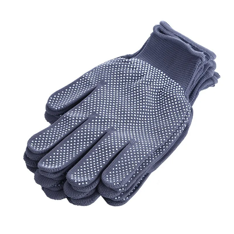 Top Trends: High Temperature Heat Resistant BBQ Gloves Cotton Silicone Non-Slip Hair Styling Work Gloves Microwave Oven Gloves Shoppable Styles - Image 2