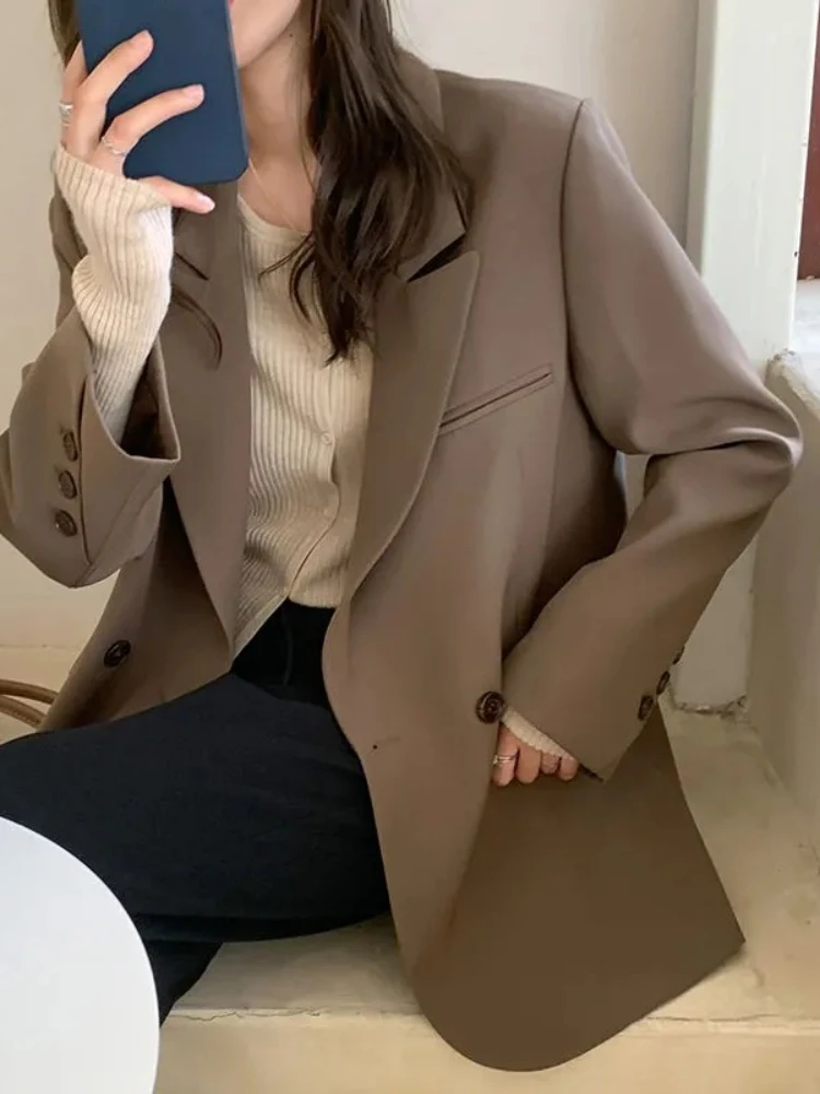 Top Trends: Women&#039;s Blazers Korean Temperament Suit Coats 2023 Spring Autumn New In Loose Casual Women Coat Versatile Small Suit Jacket Tops Shoppable Styles