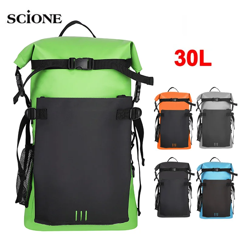 Top Trends: 30L Waterproof Dry Bag Backpack Storage Pack Sack Swimming Rafting Kayaking River Trekking Floating Sailing Canoe Boat Bag X498A Shoppable Styles