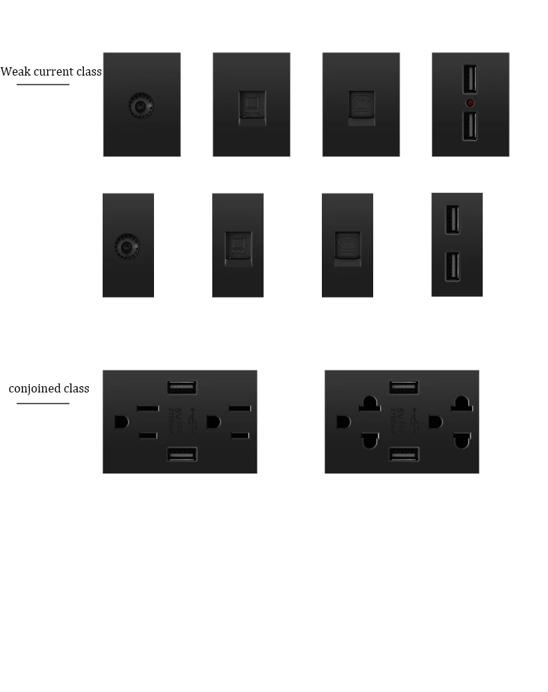 Elétrica, México Dual USB, Carga Rápida, Tipo