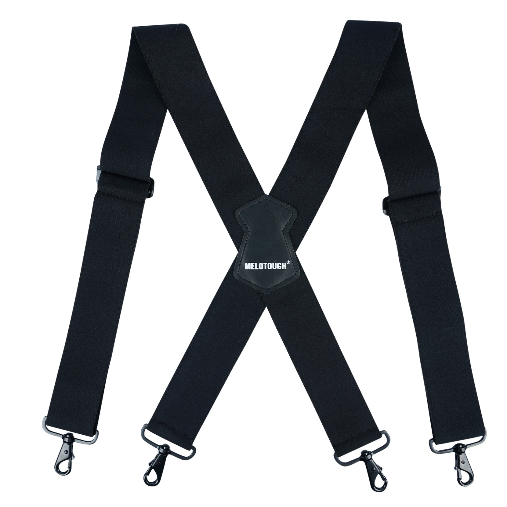 Top Trends: MELOTOUGH 2inch Suspenders Men's Suspender Braces For Men Heavy Duty Adjustable Fully Elastic Work Suspenders With Snap Hooks Shoppable Styles