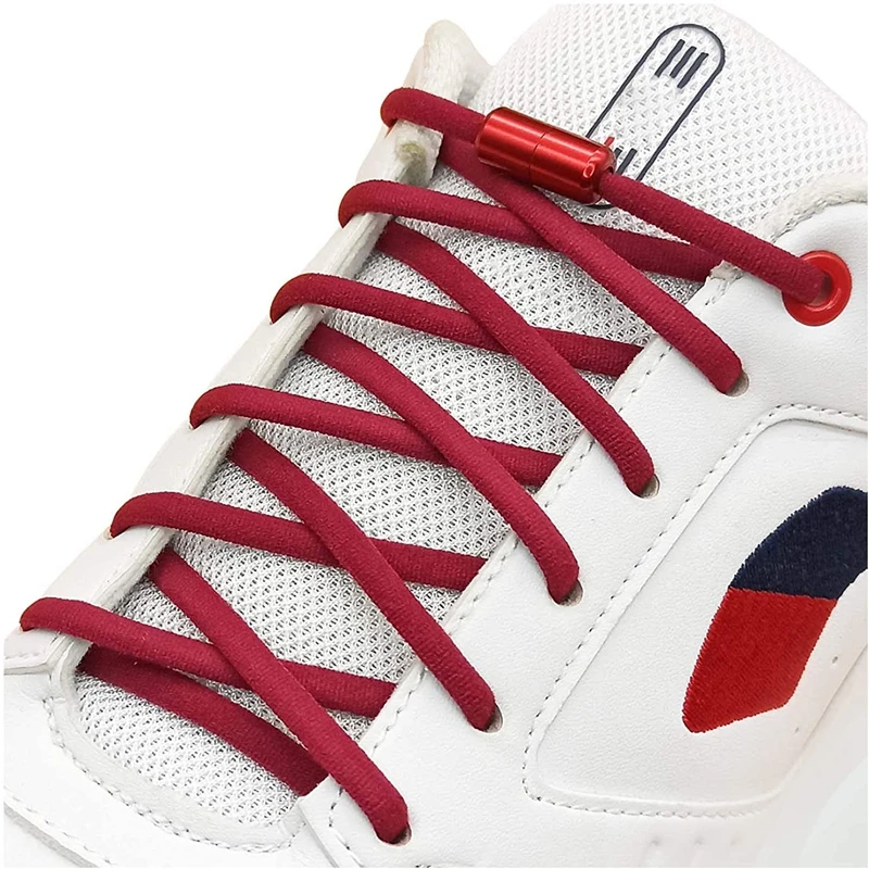 Top Trends: New Elastic Laces Sneakers No Tie Shoe Laces Round Boot Shoelaces Without Ties Kids Adult Quick Shoe Lace For Shoes Rubber Bands Shoppable Styles