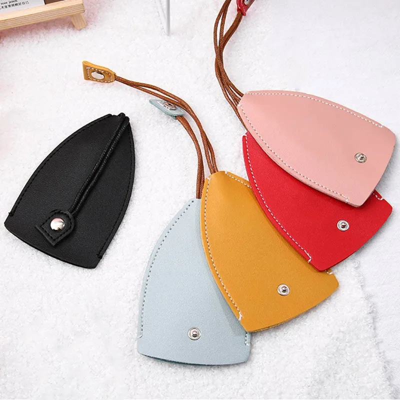 Top Trends: Pull Type Key Bag Case Solid Color Pu Leather Key Wallets Key Bag Organzier Car Key Holder Case Pu Leather Keychain Pouch Bags Shoppable Styles