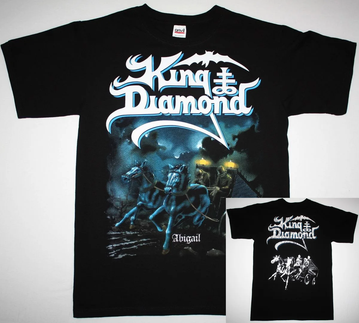 Top Trends: King Diamond Abigail Mercyful Fate Heavy Metal Accept Saxon New Black T-Shirt Shoppable Styles