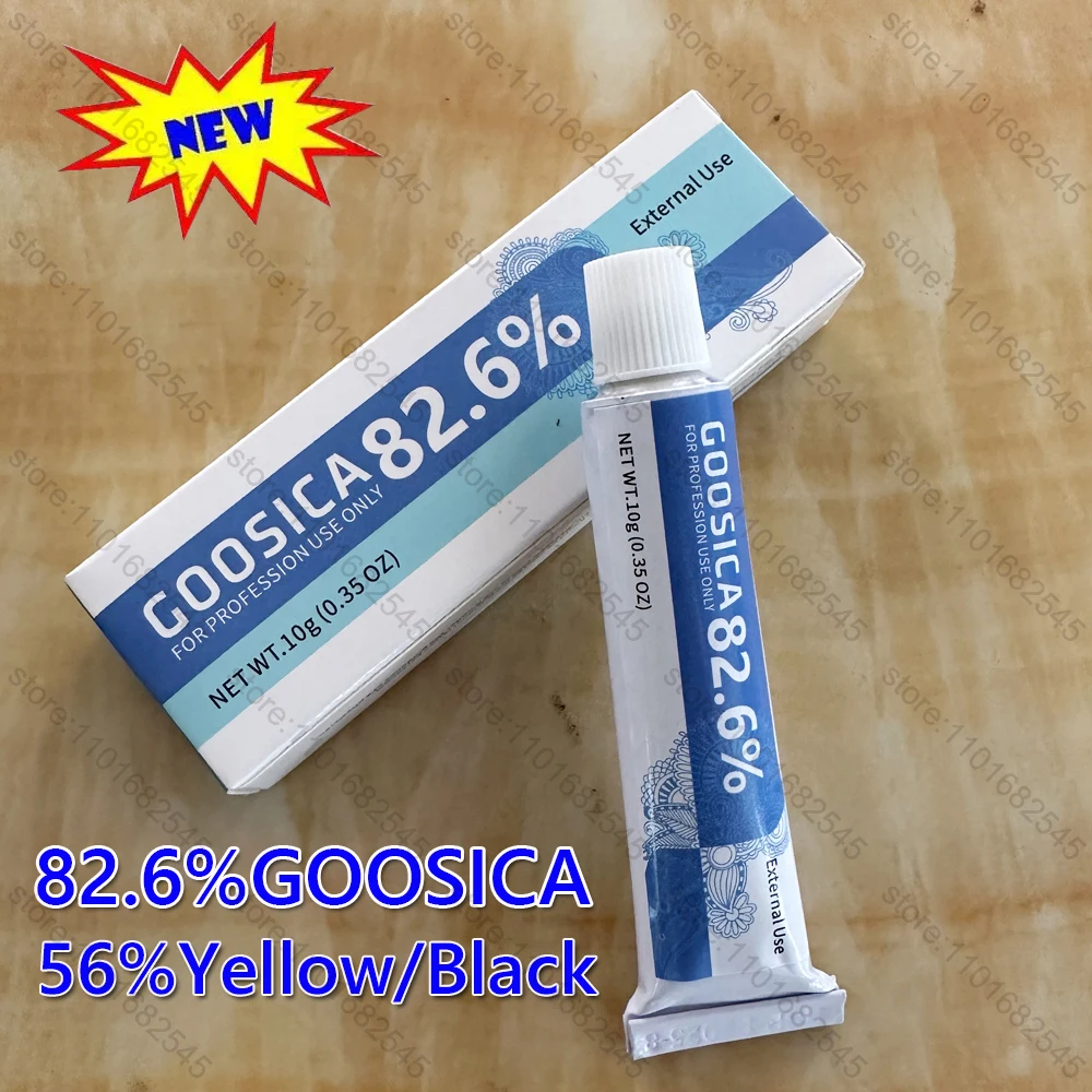 Top Trends: 82.6%GOOSICA 56%Yellow / Black / Green Tattoo Befor For Piercing Semi Permanent Makeup Eyebrow Lip Body Tattoo Supplies 10g Shoppable Styles