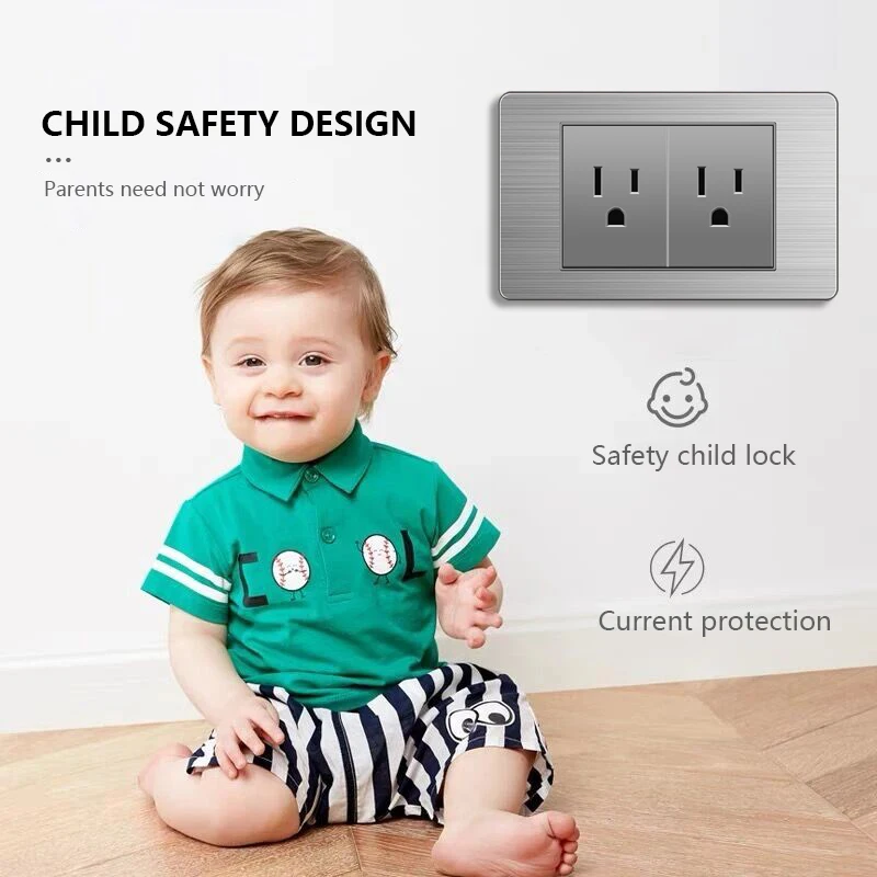 de aço inoxidável, México Tailândia Plugs, Dual