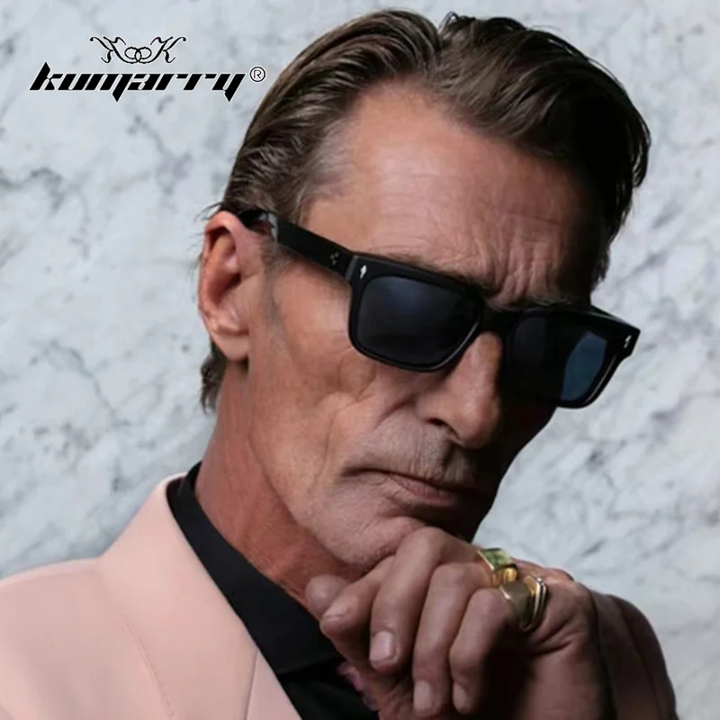 Top Trends: KUMARRY Rectangle Vintage Sunglasses Men&#039;s Sun Glasses New Brand Designer Sunglass Men Goggles Outdoor Vacation Gafas UV400 Shoppable Styles