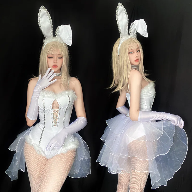 Top Trends: Easter Bunny Costume Sexy Bunny Costume Suit For Women Maid Halloween Costume Cosplay Costumes Women Sexy Cosplay Shoppable Styles