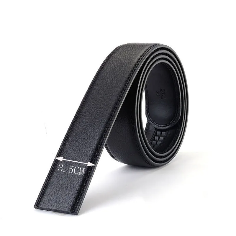 Top Trends: 120cm Men'S Belt Luxury Designer Brand Cowhide Leather Waistband Business Fashion Quality Automatic Buckle Sport Belts For Jean Shoppable Styles - Image 3