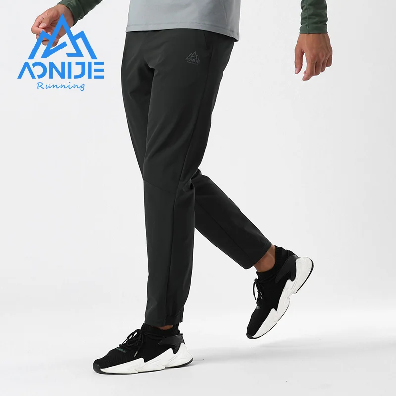 Top Trends: AONIJIE FM5145 Male Men Outdoor Sports Thickened Trousers Elasticated Waistband Sweatpants Tightened Hem Winter For Running Shoppable Styles