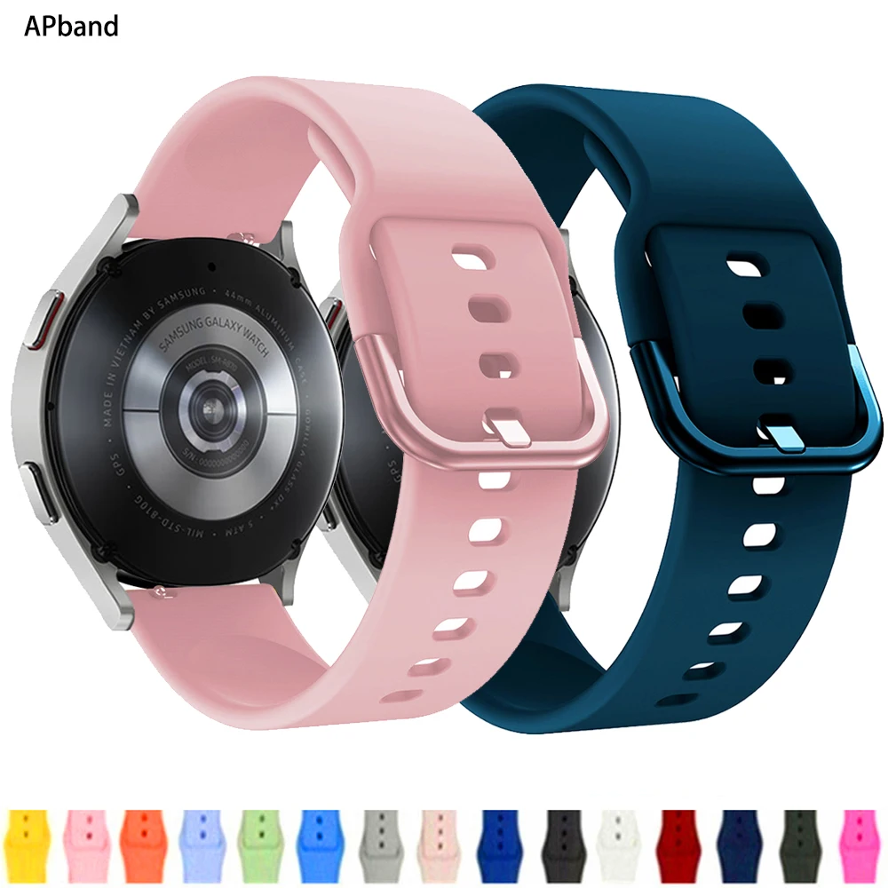 Top Trends: 22mm 20mm Strap For Samsung Galaxy Watch 6 / 5 / pro / 4 44 40mm Active 2 Band Gear 3 Sport Bracelet Samsung Galaxy Watch 4 46mm 42mm Shoppable Styles