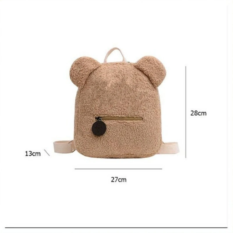 Top Trends: Personalized Embroidered Toddler Backpack Bag Lightweight Plush Bear Bag Kids Custom Name Backpack Gift For Boys Girls Ladies Shoppable Styles - Image 5