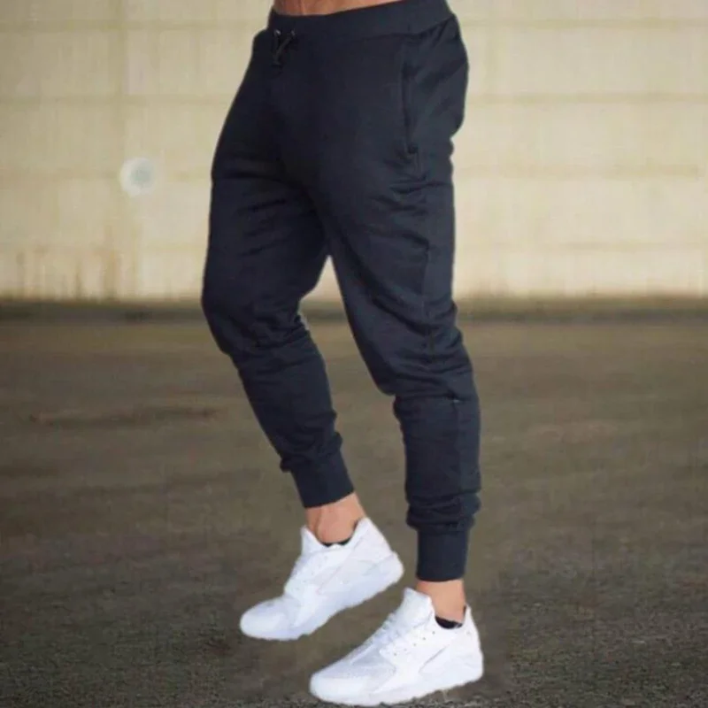 Top Trends: New Jogging Pants Men Sport Sweatpants Running Pants Pants Men Joggers Cotton Trackpants Slim Fit Bodybuilding Trouser Shoppable Styles - Image 4