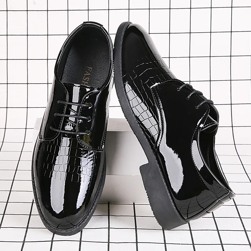 Top Trends: Men's Leather Shoes Classic Men's Fashion Comfortable Platform Shoes Outdoor Casual Lightweight Slip On Men's Dress Shoes 2023 Shoppable Styles