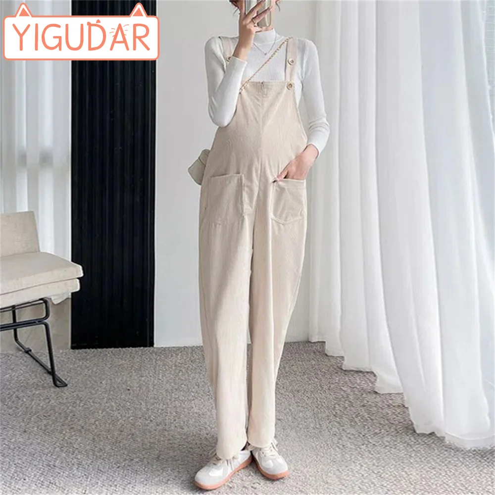 Top Trends: Maternity Clothes Pant Suspender Trouser Casual Pregnancy Women One-Piece Wide Leg Romper Overalls Strap Jumpsuit Streetwear Shoppable Styles