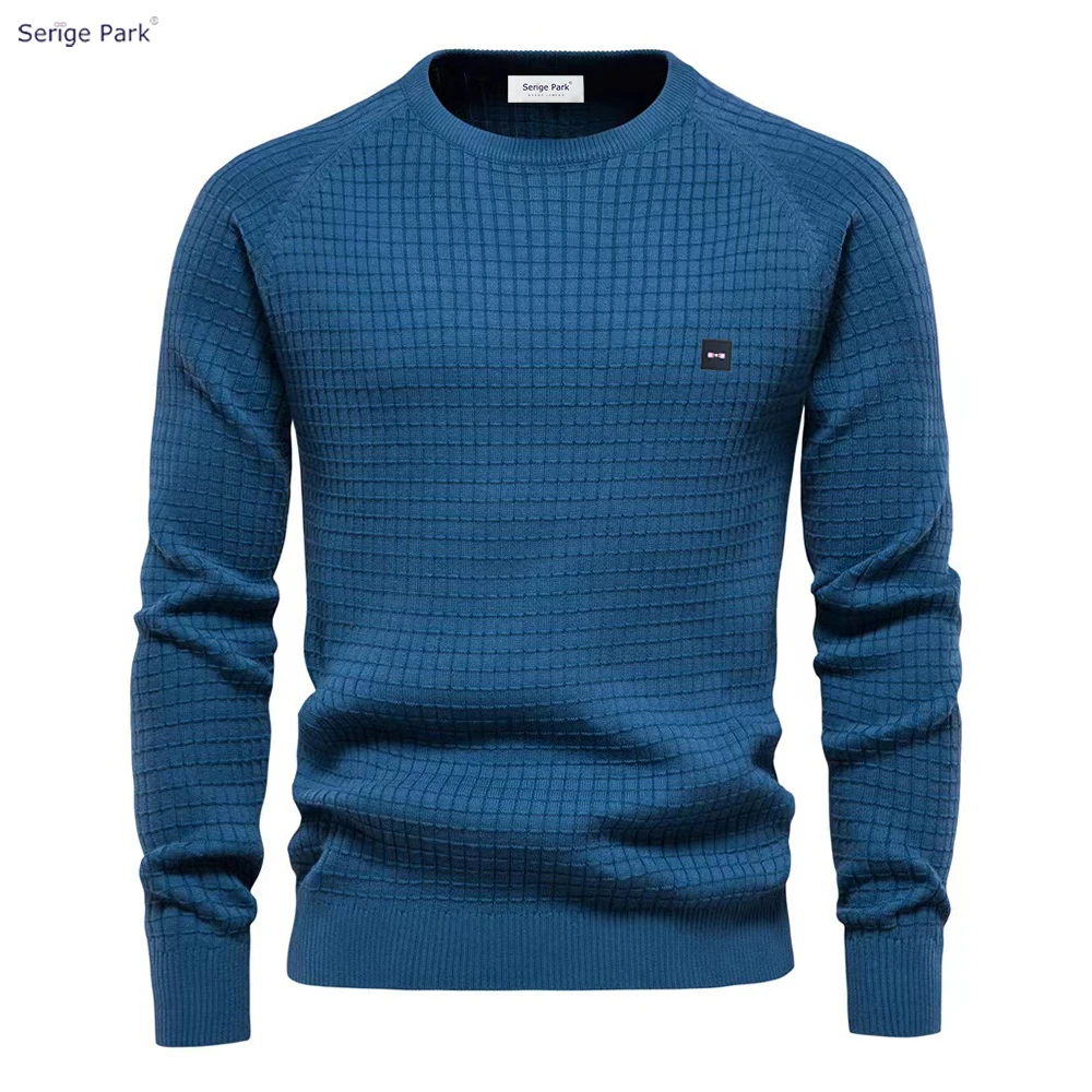 Top Trends: Serige Park Sweater For Men Luxury Brand Square Three-dimensional Bow 2022 France Winter Men&#039;s Park Neck Pullover Eden Top Shoppable Styles