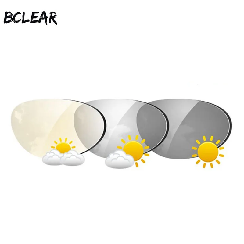 Top Trends: BCLEAR1.61 Aspheric Prescription Photochromic Lenses Sunglass Lens Single Vision Outdoor Chameleon Gray Brown Myopia Astigmatism Shoppable Styles