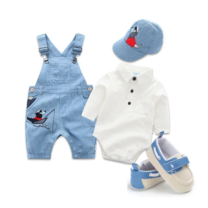 Top Trends: Baby Boy Clothes Newborn Photography Romper New Born Jumpsuit With Long Sleeve Toddler Fashion Shoppable Styles