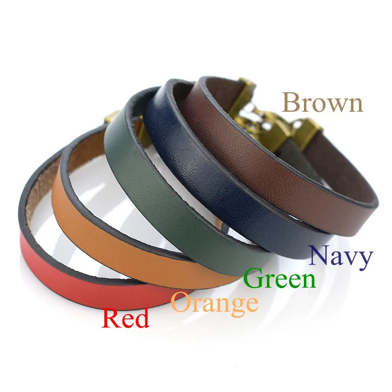 Top Trends: 5PCS / SET Blank Engraved Bracelet DIY Bangle Laser Lettering Leather Bracelets Handmade Engraved Jewelry Accessories Women Gifts Shoppable Styles