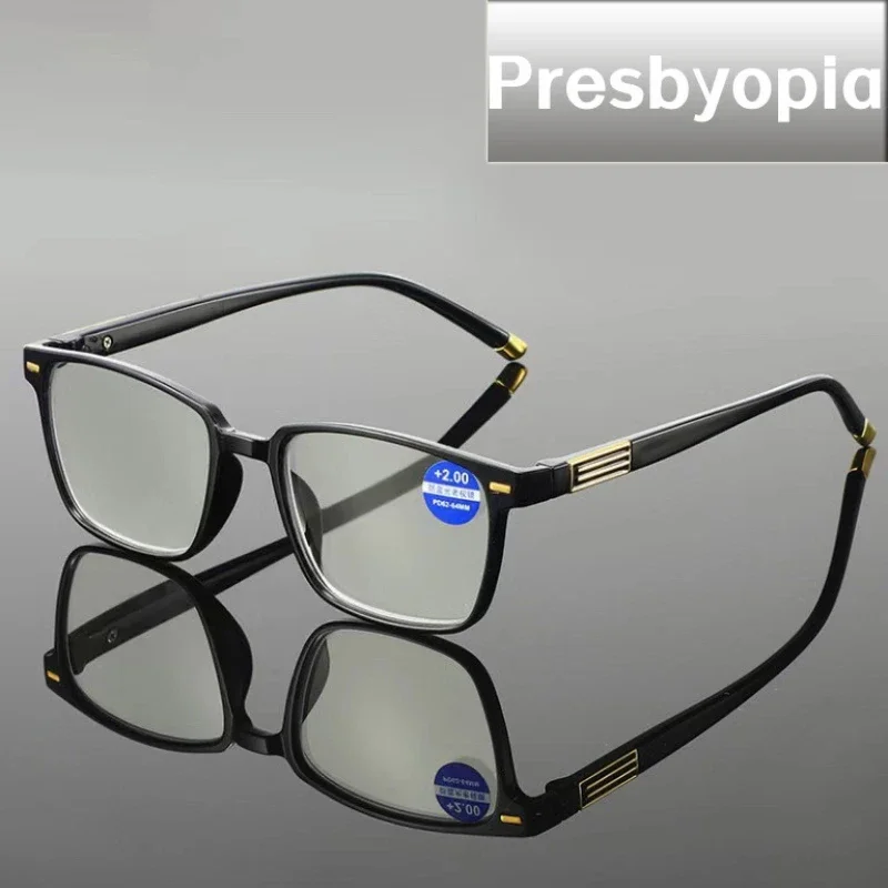 Top Trends: Fashion Men&#039;s Reading Glasses Unisex Anti-blue Business Presbyopia Eyeglasses Retro Far Sight Prescription Eyewear 0 To + 4.0 Shoppable Styles