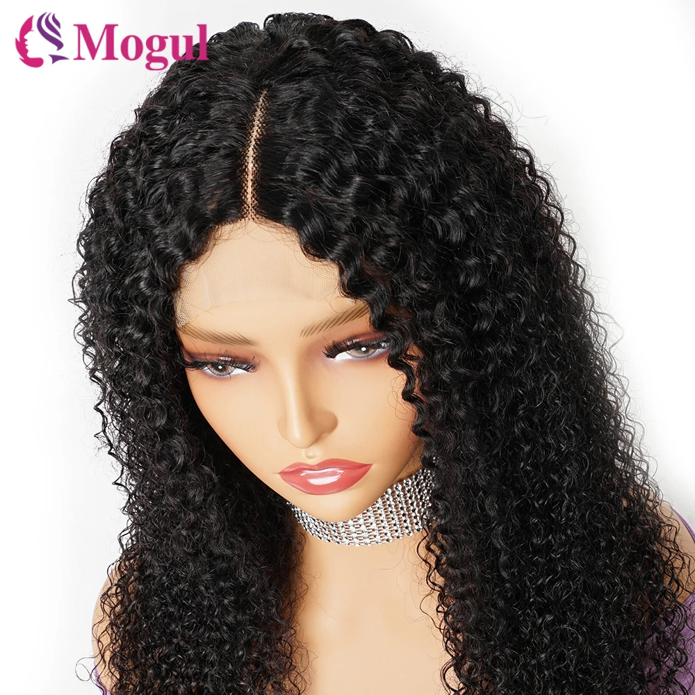 Top Trends: 180% Density Jerry Curly 13x4 Lace Front Wig Free Middle Part Pre-Plucked 4x4 Lace Closure Wig Remy Human Hair Wigs For Women Shoppable Styles