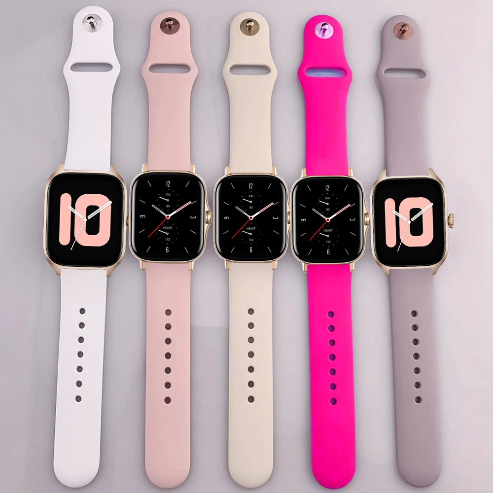 Top Trends: Silicone Strap For Amazfit Bip 5 / Gts 2 / 3 / gts2 / 4 Mini / Gtr 4 / 3 / 2e Replacement 20 / 22mm Watchband Bracelet Huawei Watch Gt 2 / 3 / 2e / 4 Shoppable Styles