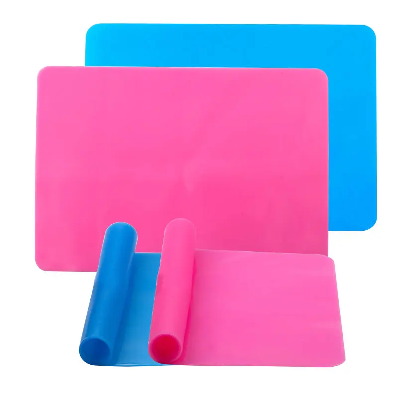 Top Trends: 1PCS Safe Silicone Workbenches Epoxy Resin Molds Accessories For Epoxy Jewelry Making Supplies Blue&rose Color Silicone Mat Pad Shoppable Styles