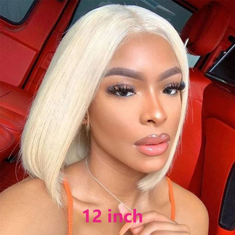 Top Trends: Joedir 13x4 613 Blonde Bob Short Straight Bob Wig With Baby Hair Straight Brazilian Human Hair Bobo 13x6 Lace Frontal Wig Bobo Shoppable Styles