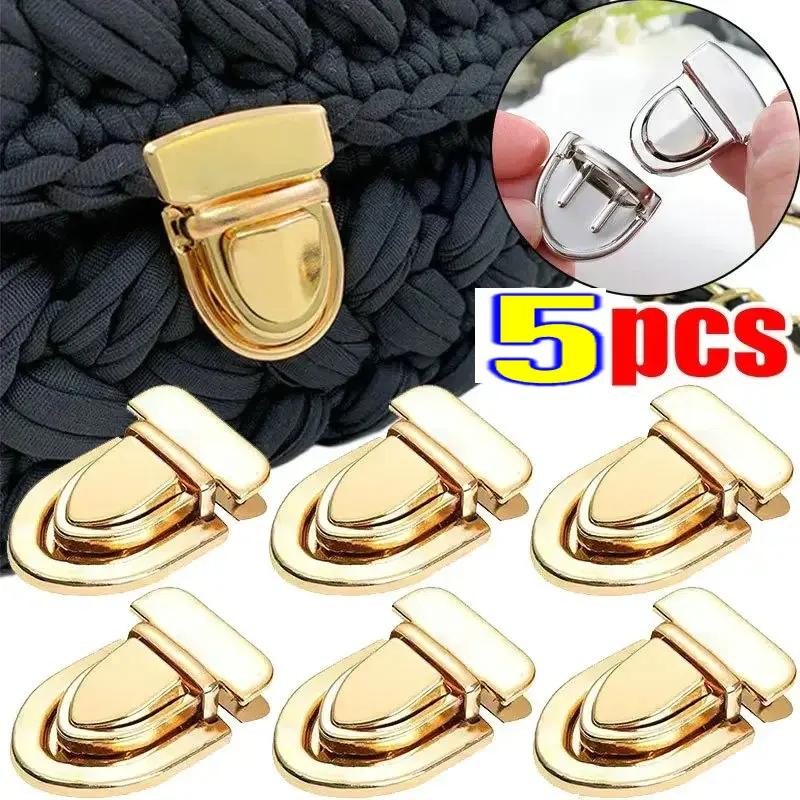 Top Trends: Metal Durable Clasp Turn Lock Twist Lock For DIY Handbag Women Bag Purse Luggage Hardware Closure Bag Parts Accessories Shoppable Styles