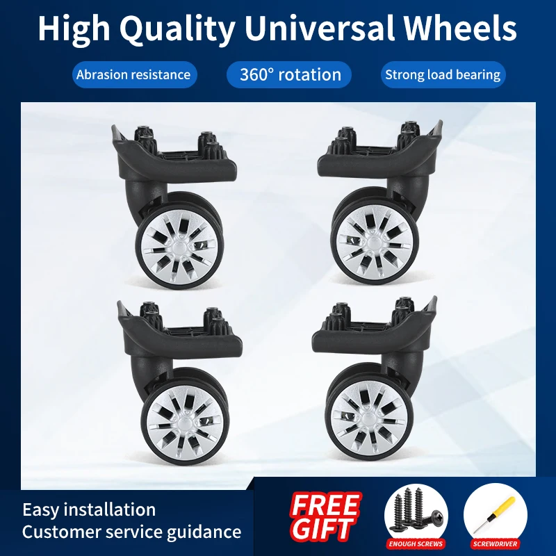 Top Trends: Wear Resistant, Universal Universal Universal Wheel For Luggage, Roller Accessories, Maintenance And Repair Shoppable Styles