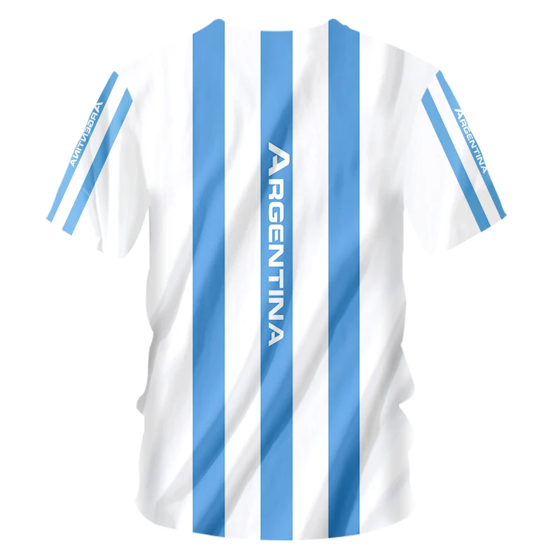 Top Trends: Argentina Netherlands France Spain Ecuador Croatia Flag Sportswears Men's Football Shirts Sport Leisure Sportshirt Shoppable Styles - Image 6